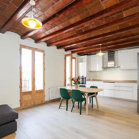 Apartment Cozy Spacious With Terrace With Parking Barcelona