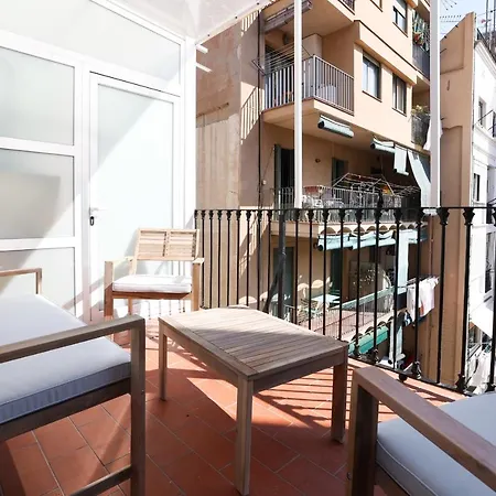 Apartment Cozy Spacious With Terrace With Parking Barcelona